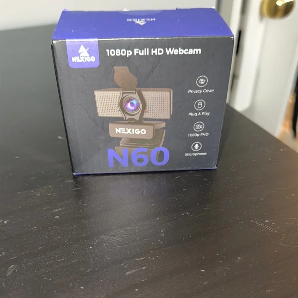 N60 1080p Full HD Webcam - Black